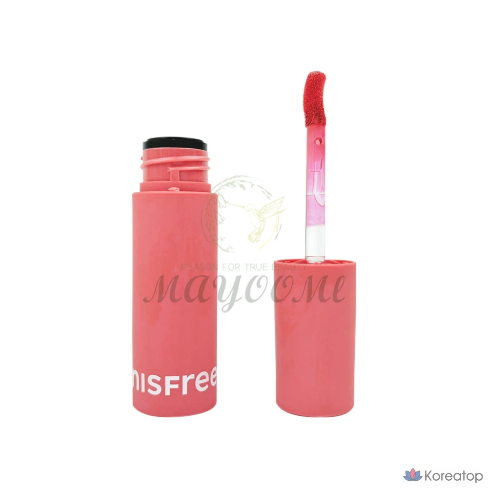 Innisfree Airy Matte Tint, 3,8 г, № 5, красновато-розовый, 1 шт.