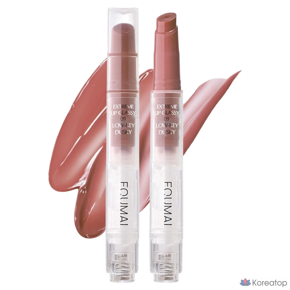 Блеск для губ Ekmel Extreme 3 г, оттенок 09 Lowkey Dusky, 1 шт.