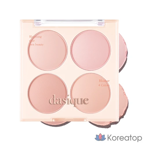 Румяна Dasique Blending Mood Cheek, 16,8 г, 09 Миндаль Ваниль, 1 шт.
