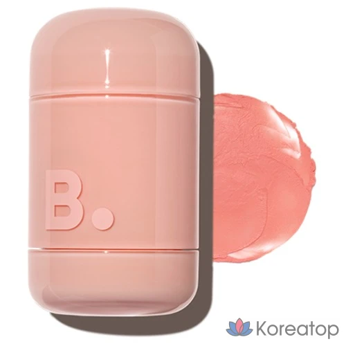 Румяна для губ и щек Vanillaco Romantic Blush, 3,7 г, 12 оттенков, персиковый мусс, 1 шт.