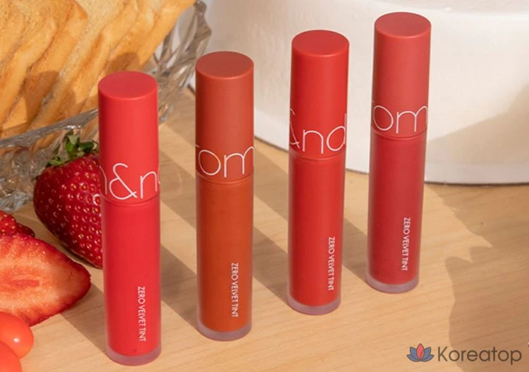 Rom&nd Zero Velvet Tint, 12 Anne Shirley, 5,5 г, 1 шт., фото 4