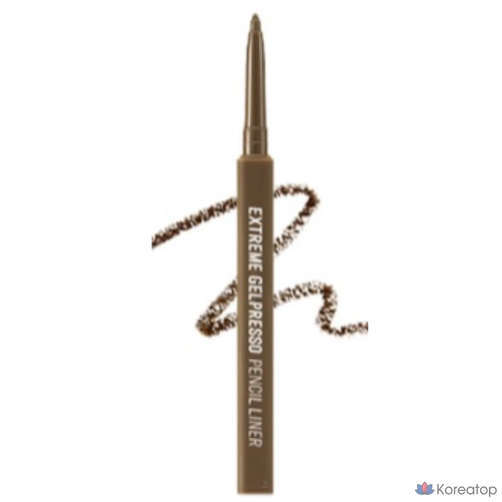 Карандаш-лайнер Clio Extreme Gelpresso, 05 Brown (Mute Brown), 1 шт.