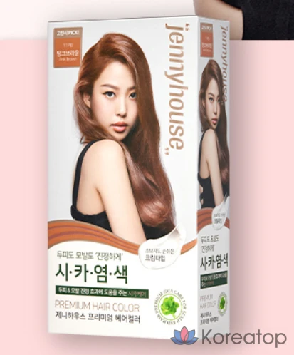 Краска для волос JennyHouse Cosmetics, розово-коричневый 11PB, 1 шт.