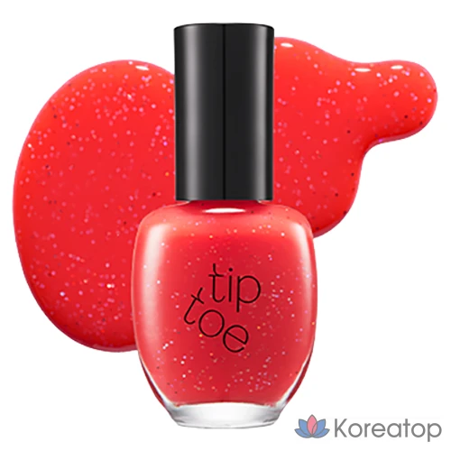 Лак для ногтей Tip Toe Geocosso, 511 Кислая клубника, 10 мл, 1 шт.