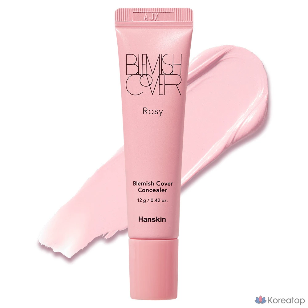 Консилер HANSKIN Blemish Cover, 12 г, 1 шт., розовый.