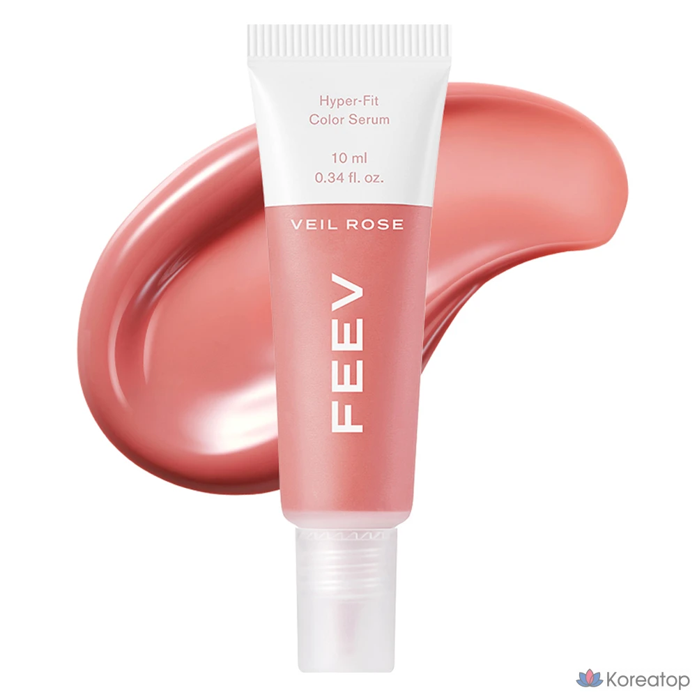 Румяна-сыворотка FEEV Hyper Fit Color Serum Mini Blusher, 10 мл, оттенок Veil Rose, 1 шт.