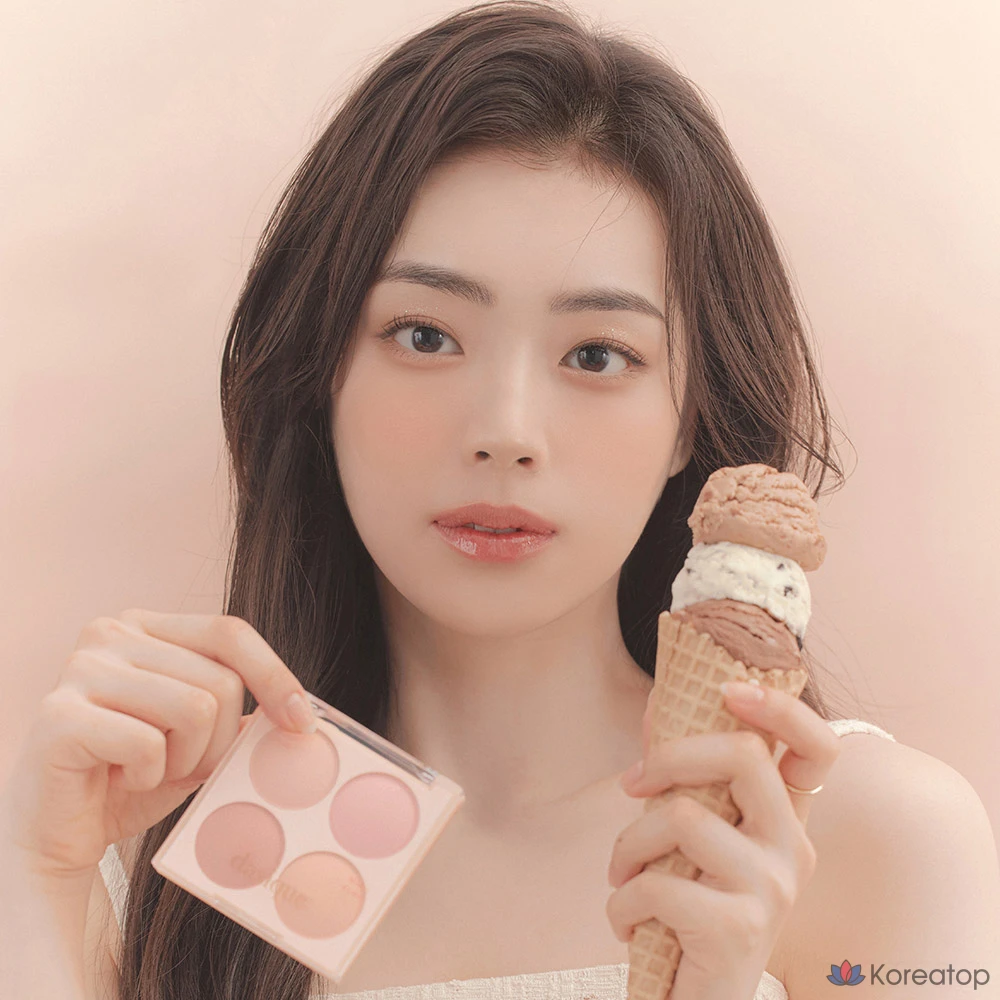 Румяна Dasique Blending Mood Cheek, 16,8 г, 09 Миндаль Ваниль, 1 шт., фото 6