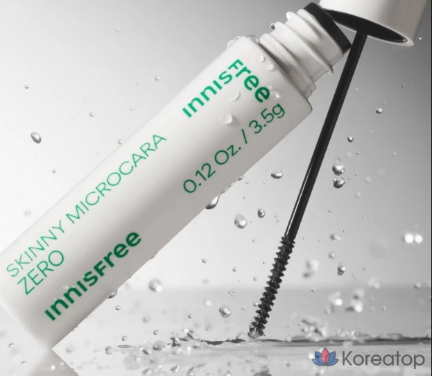 Тушь для ресниц Innisfree Skinny Mascara Zero, 3,5 г, № 1, черная, 1 шт., фото 3