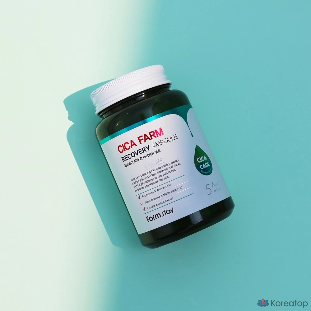 FarmStay Cica Calming Elasticity Ампула, 250 мл, 1 шт., 250 г