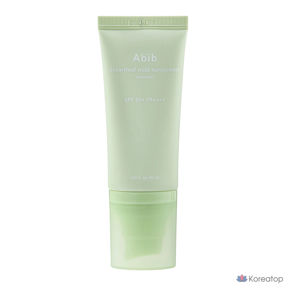 Солнцезащитный крем Abib Eoseongcho Mild Sunscreen Relief Tube SPF50+ PA++++, 50 мл, 1 шт.