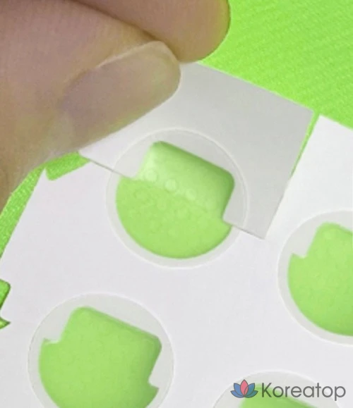 Пластыри Acropass Bread Barbershop Trouble Cure Microcone Patch x Jjadot Soothing Patch Duo, 1 шт., 1 упаковка