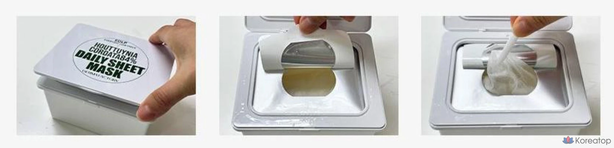 Тканевая маска для лица Derma Factory EDLP 84% Asungcho Daily Sheet Mask, 2 шт., фото 5