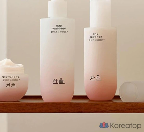 Увлажняющая эссенция-эмульсия HANYUL с красным рисом для повышения эластичности кожи, набор из 2 предметов, 1 комплект