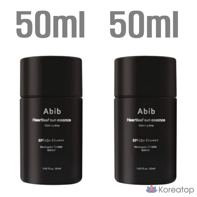 Успокаивающие капли для лица Abib Eoseongcho Sun Essence Calming Drops SPF50+ PA++++, 1 шт., 100 мл