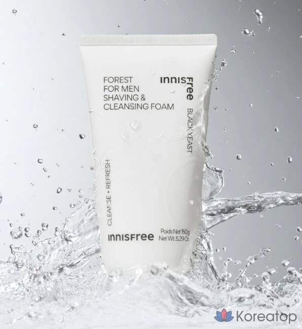 Пена для бритья и очищения Innisfree Forest, 150 г, 1 шт.