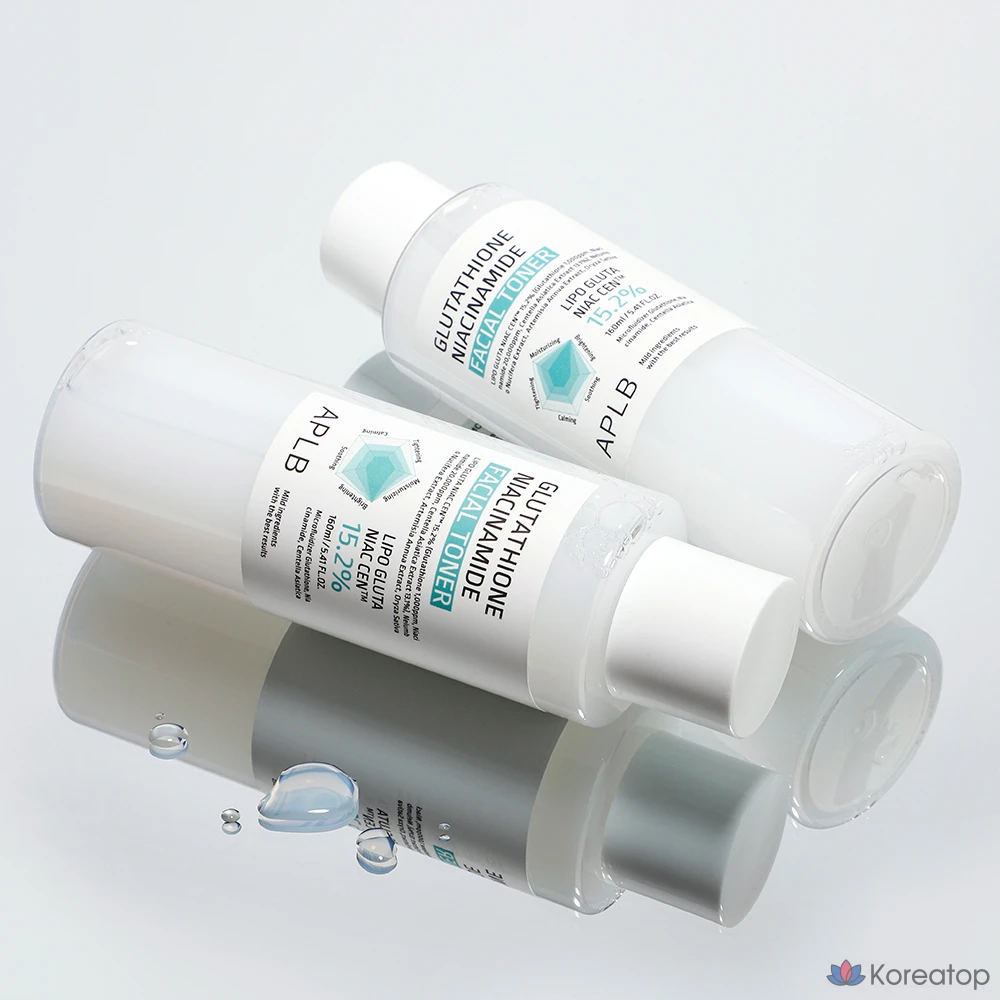 Тонер APLB Glutathione Niacinamide Facial Toner, 160 мл, 1 шт.