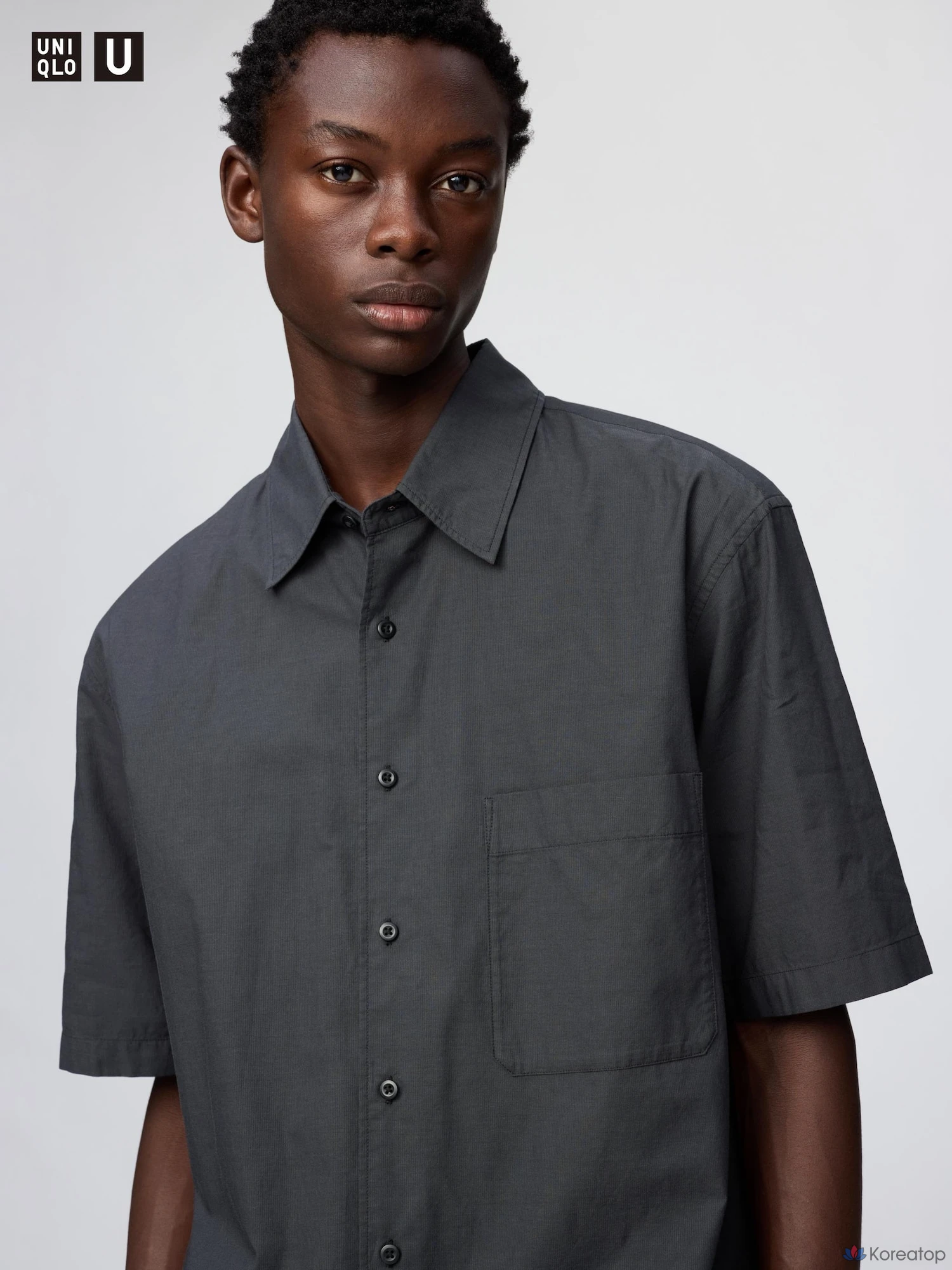 Рубашка Uniqlo Boxy Short Sleeve Shirt