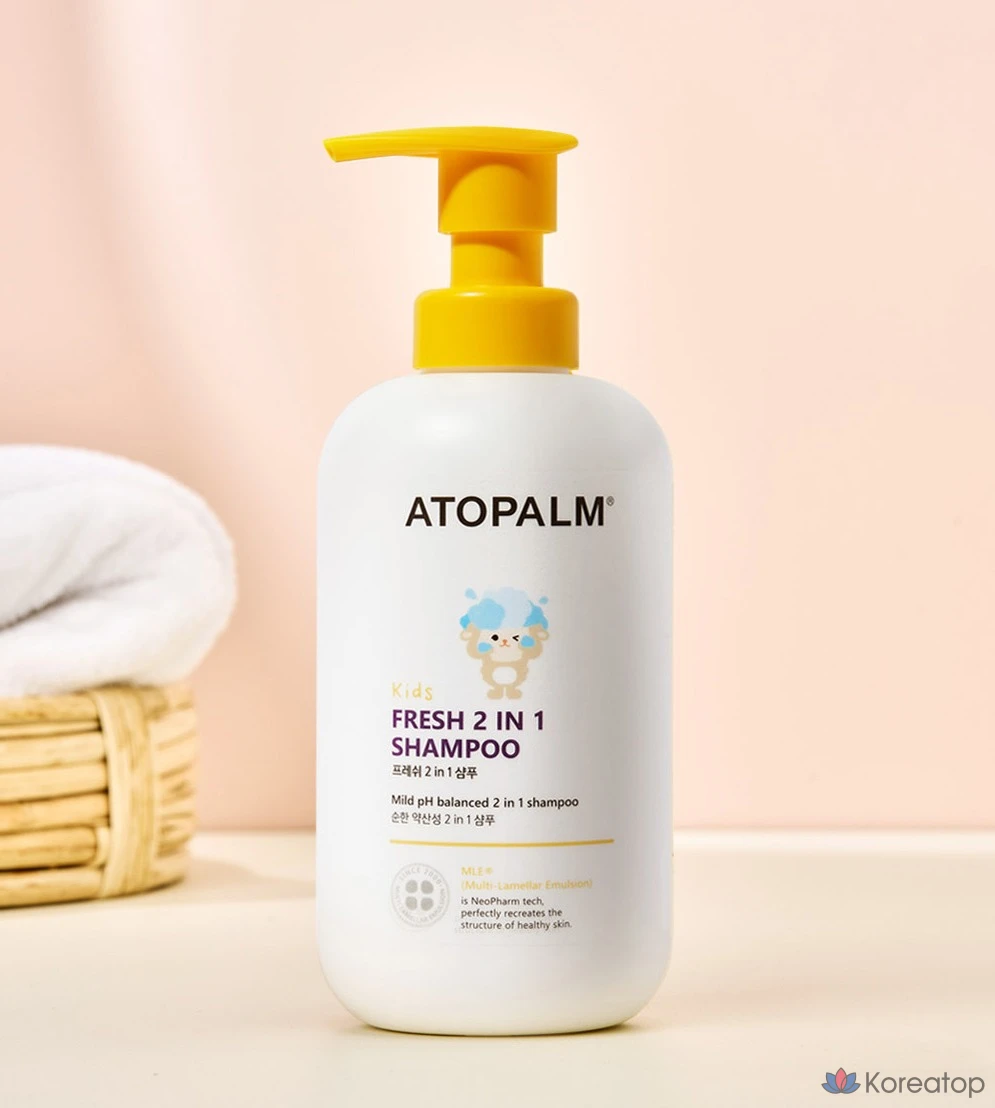 Детский шампунь-пюре Atopalm Children's Fresh 2-в-1, 460 мл, 1 шт.