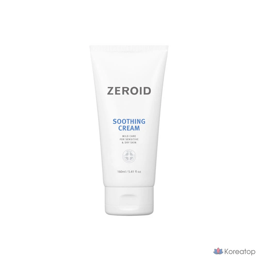 ZEROID Успокаивающий крем, 160 мл, 1 шт.