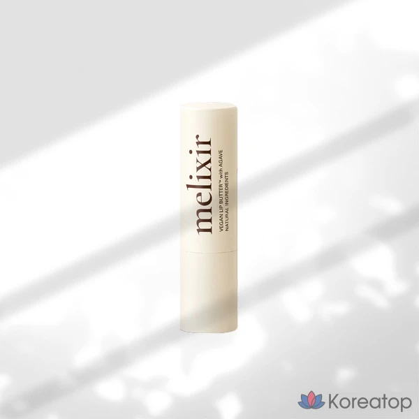 Бальзам для губ Melixir Vegan Lip Butter, оттенок 01 Agave, 3.9 г, 1 шт.