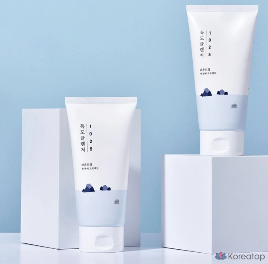 Очищающая пенка для лица Round Lab 1025 Dokdo, 150 мл, 1 шт.