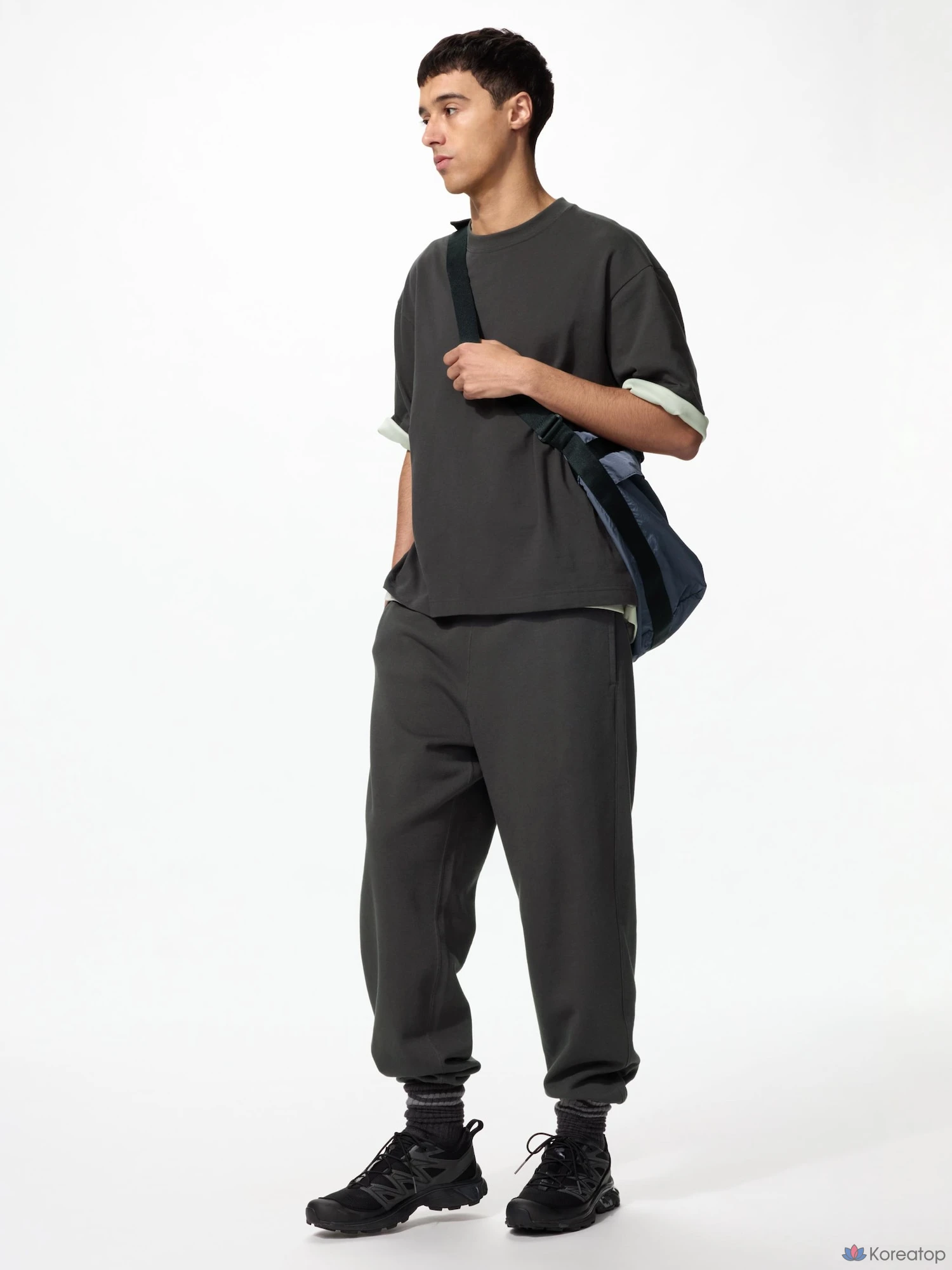 Спортивные брюки Uniqlo Sweatpants, длина 68-74 см