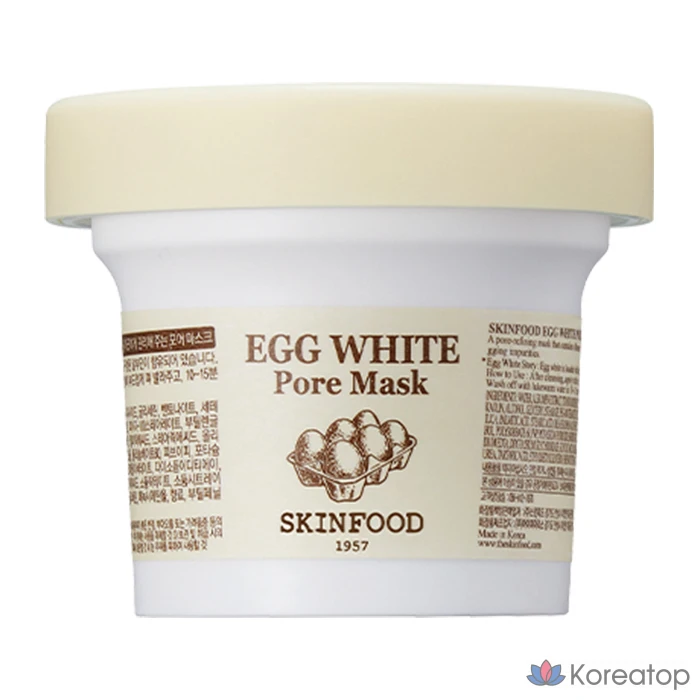 Маска для очищения пор Skinfood с яичным белком, 1 упаковка, 1 шт.