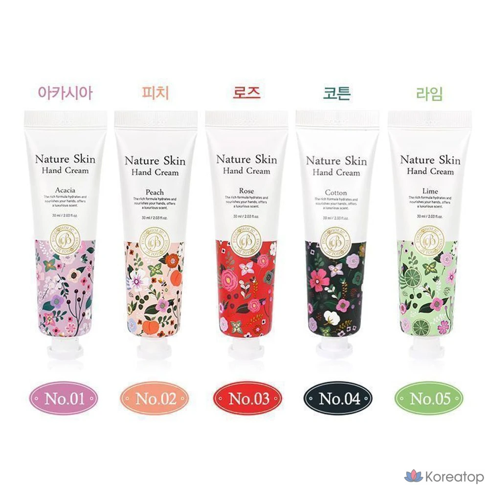 Крем для рук Nature Skin, 5 видов, Освежающее увлажняющее средство для ухода за руками с приятным ароматом, хлопковый крем для рук, 30 мл, 1 шт., фото 3