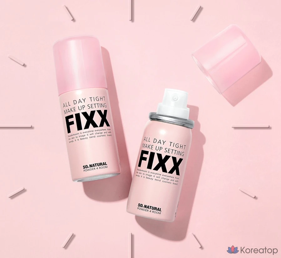 Фиксатор макияжа So Natural All Day Tight Makeup Setting Fixer, 35 мл, 1 шт.