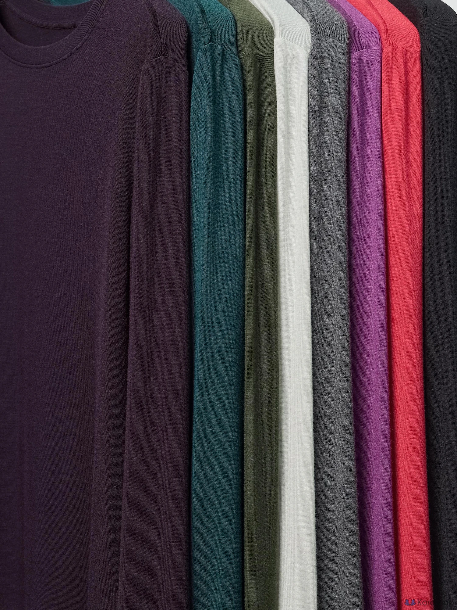 Футболка Uniqlo HEATTECH Cashmere Blend Crew Neck Long Sleeve Extra Warm