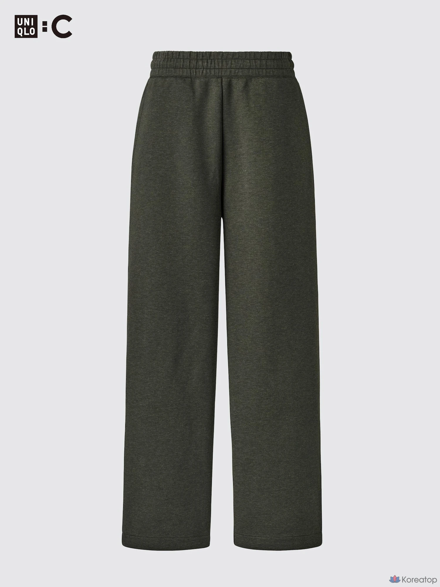 Брюки Uniqlo Sweat Wide Pants, длина ноги 70–76 см