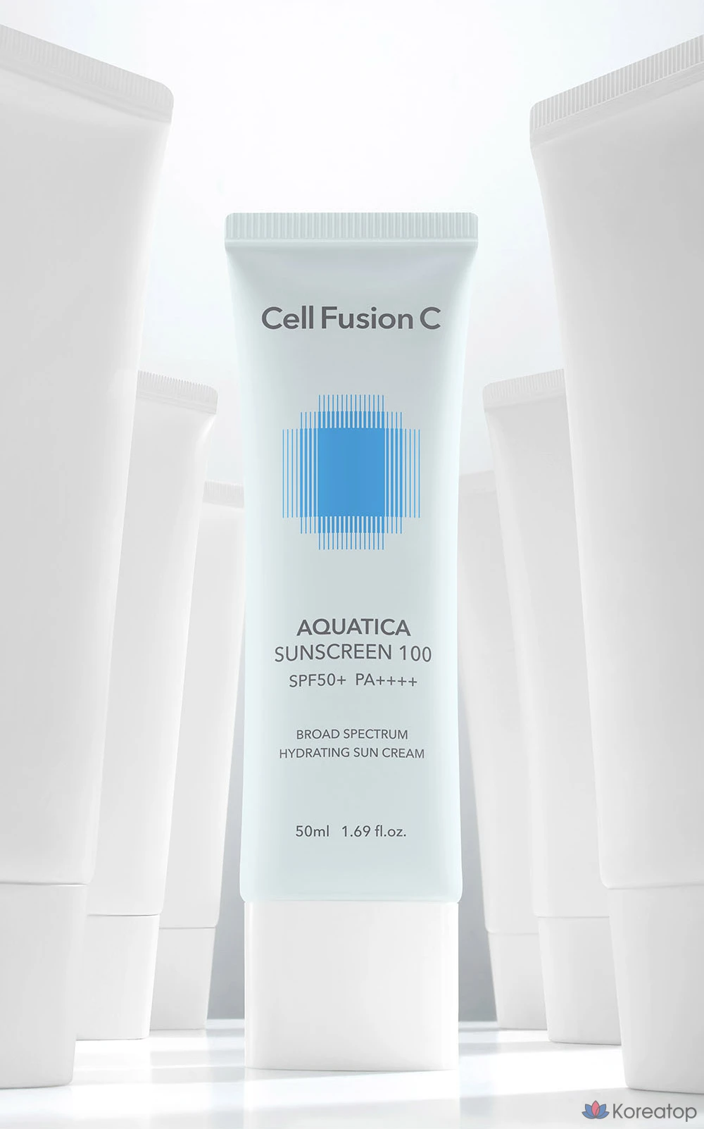 Солнцезащитный крем Cellfusion C Aquatica 100 SPF50+ PA++++, 1 шт., 50 мл, фото 7