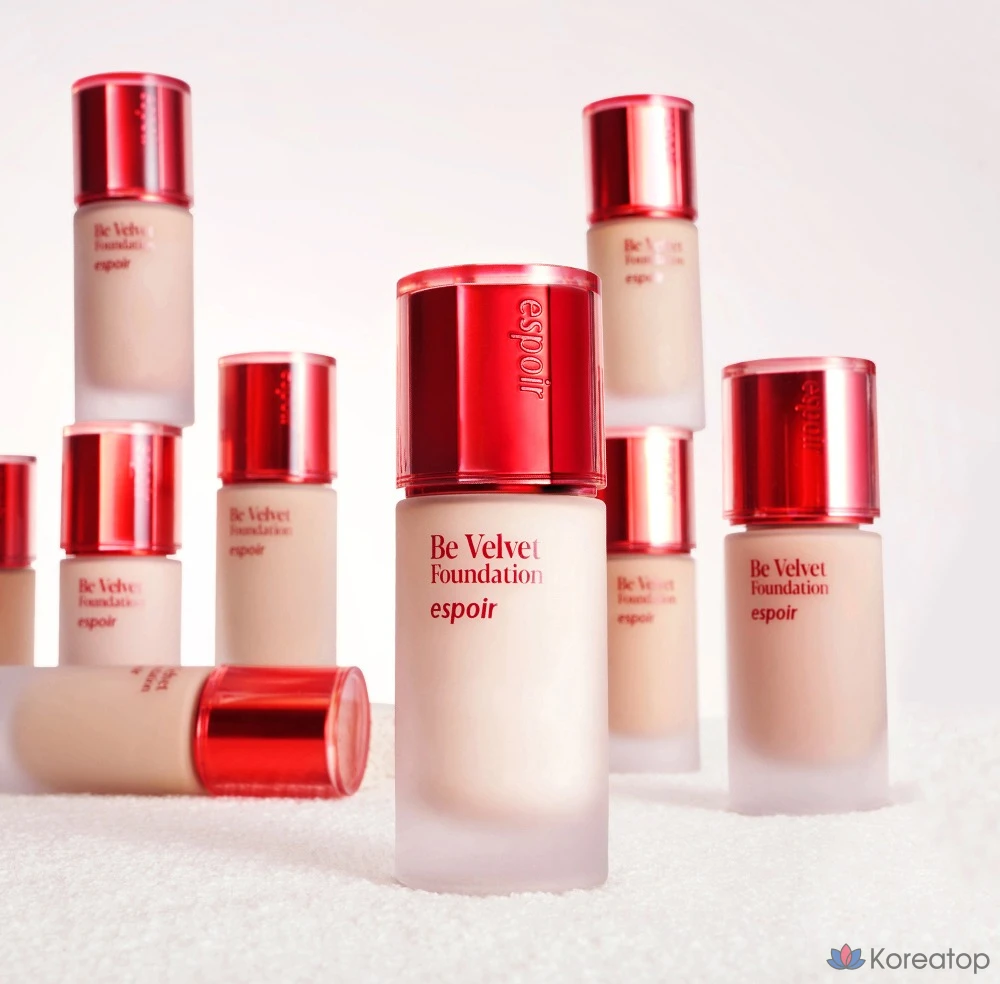 Тональный крем Espoir Bevelvet SPF22 PA++ 30 г, 1 шт., 3N Tofu, фото 7