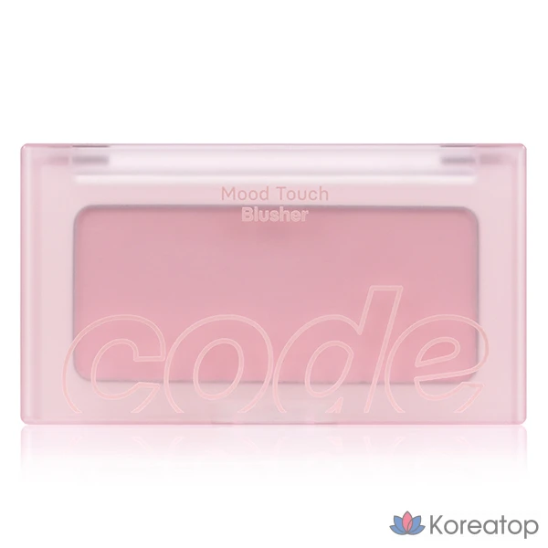 Блюшер Code glokolor Mood Touch Blusher, оттенок 05 Cotton Berry, 3.5 г, 1 шт.