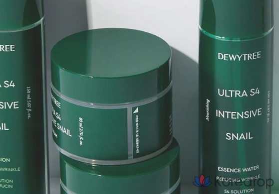 Dewtree Ultra S4 Интенсивная эссенция из улиточной слизи 150 мл + Эмульсия 150 мл, 1 комплект