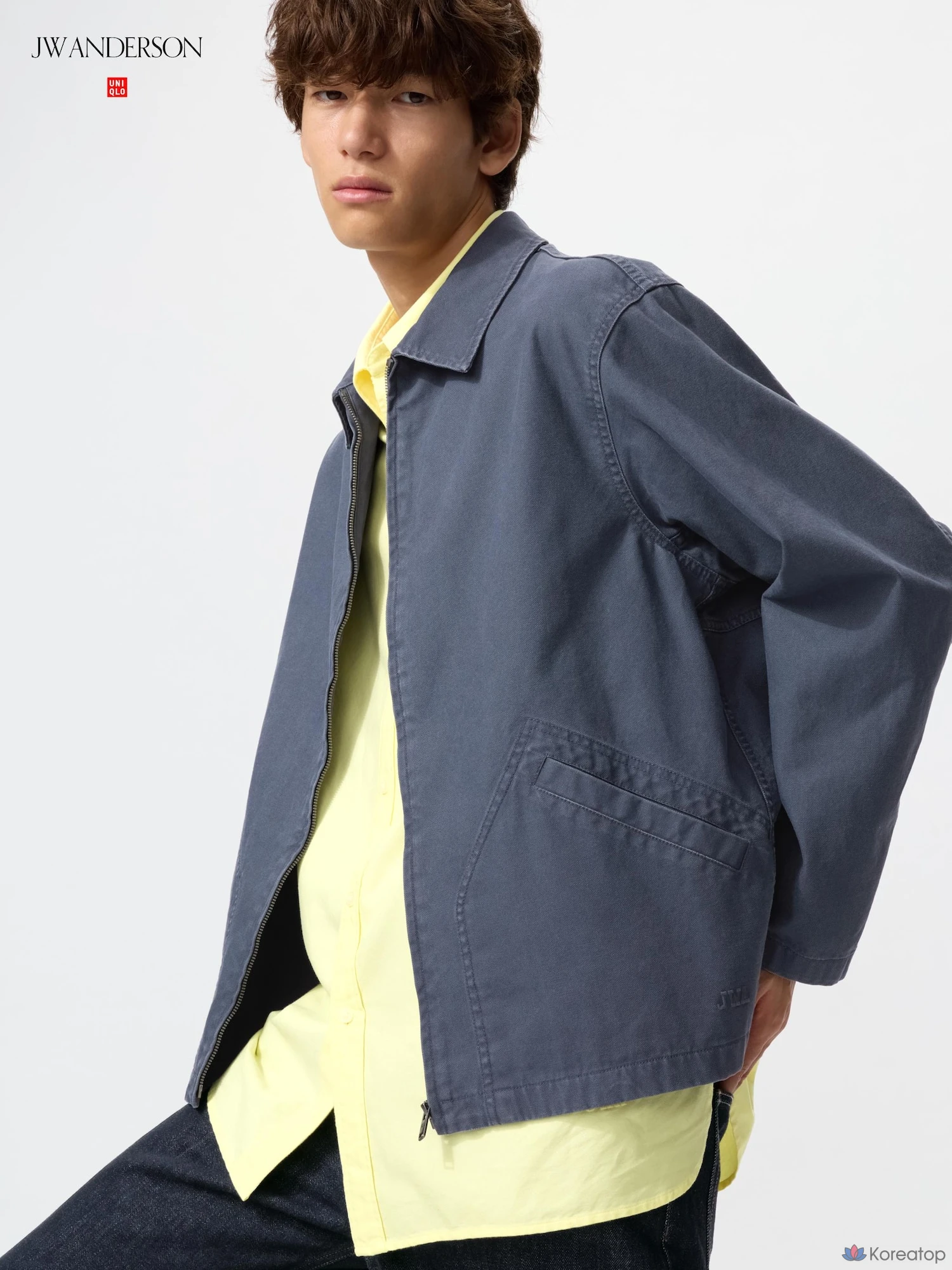 Блузон на молнии Uniqlo