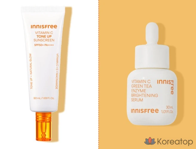 Innisfree New Vita C Green Tea Enzyme Blemish Toning Serum, 30 мл, 1 шт., фото 9