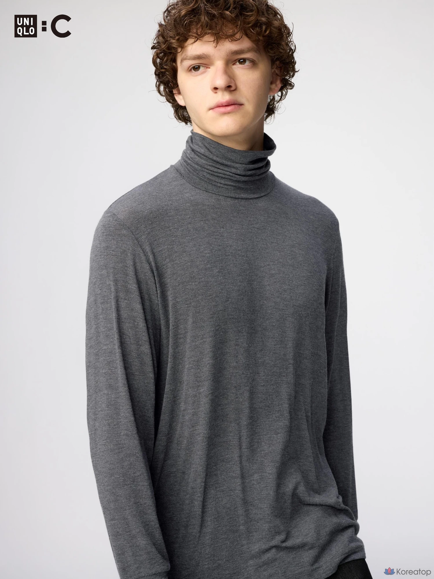 Водолазка Uniqlo HEATTECH Cashmere Blend Turtleneck T (9/10 Sleeve) Extra Warm
