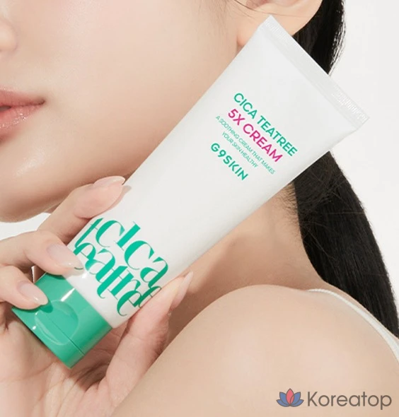 Крем Gina Skin Cica Tea Tree 5X, 80 мл, 1 шт.