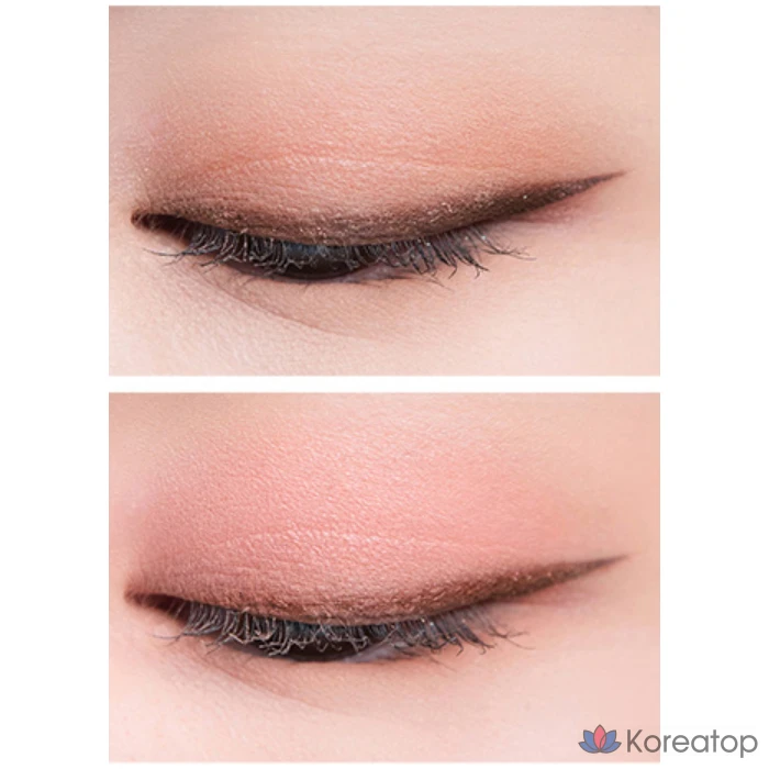 Палетка теней ROM&ND Better Than Eyes, оттенок 01 «Сушеный тюльпан манго», 1 шт., фото 4