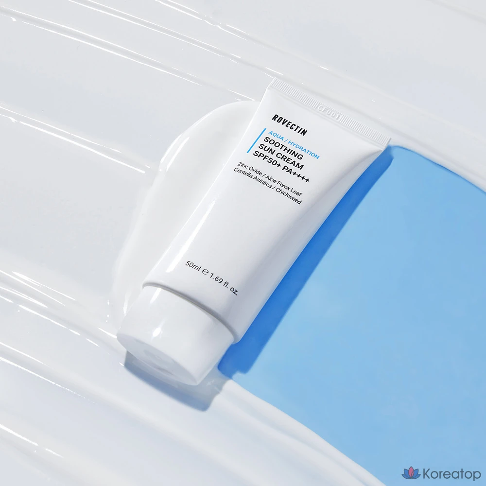 Солнцезащитный крем Rovectin Aqua Moisture SPF50+ PA++++, 50 мл, 1 шт.