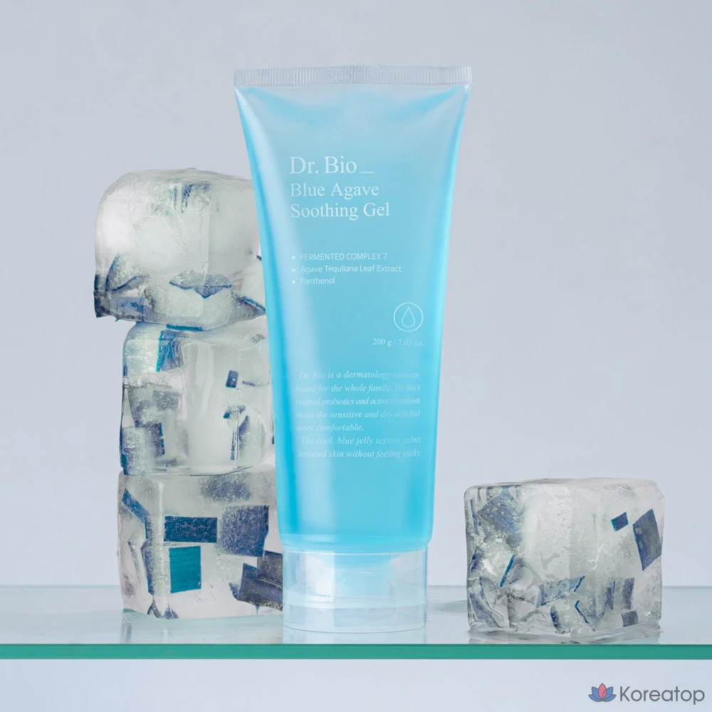 Успокаивающий гель Dr. Bio с голубой агавой, 200 г, 1 шт.