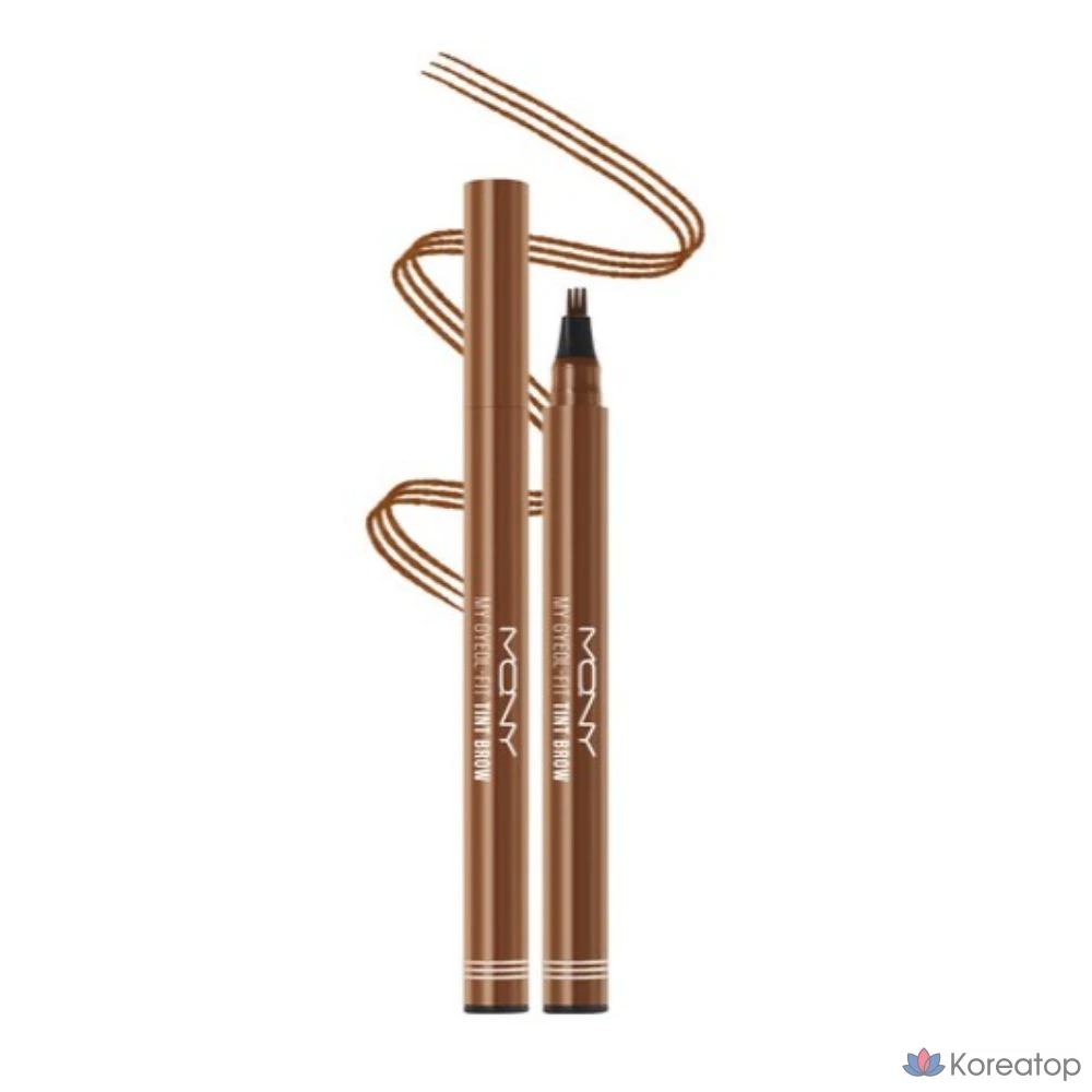 Тинт для бровей Mqny My Get It Brow Tint, оттенок NB (Natural Brown), 0.8 г, 2 шт.