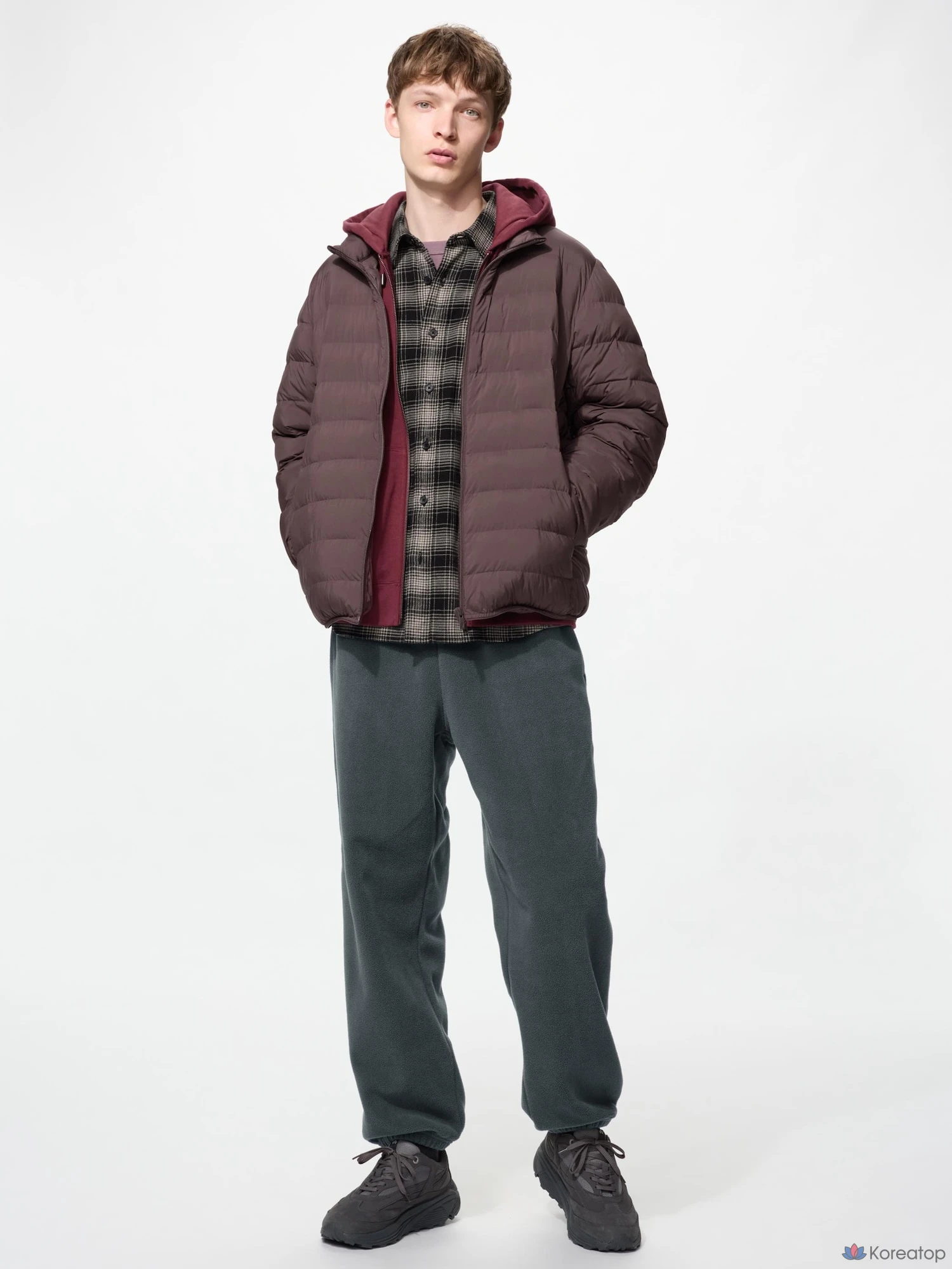 Брюки Uniqlo Fleece Jogger Pants, длина 68–74 см