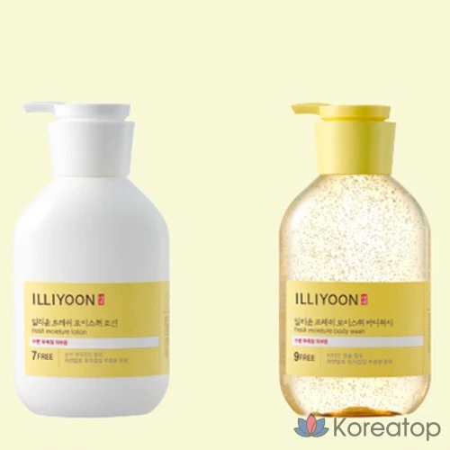 Увлажняющий лосьон Illiyoon Fresh с цитрусовым ароматом, 350 мл, 1 шт.