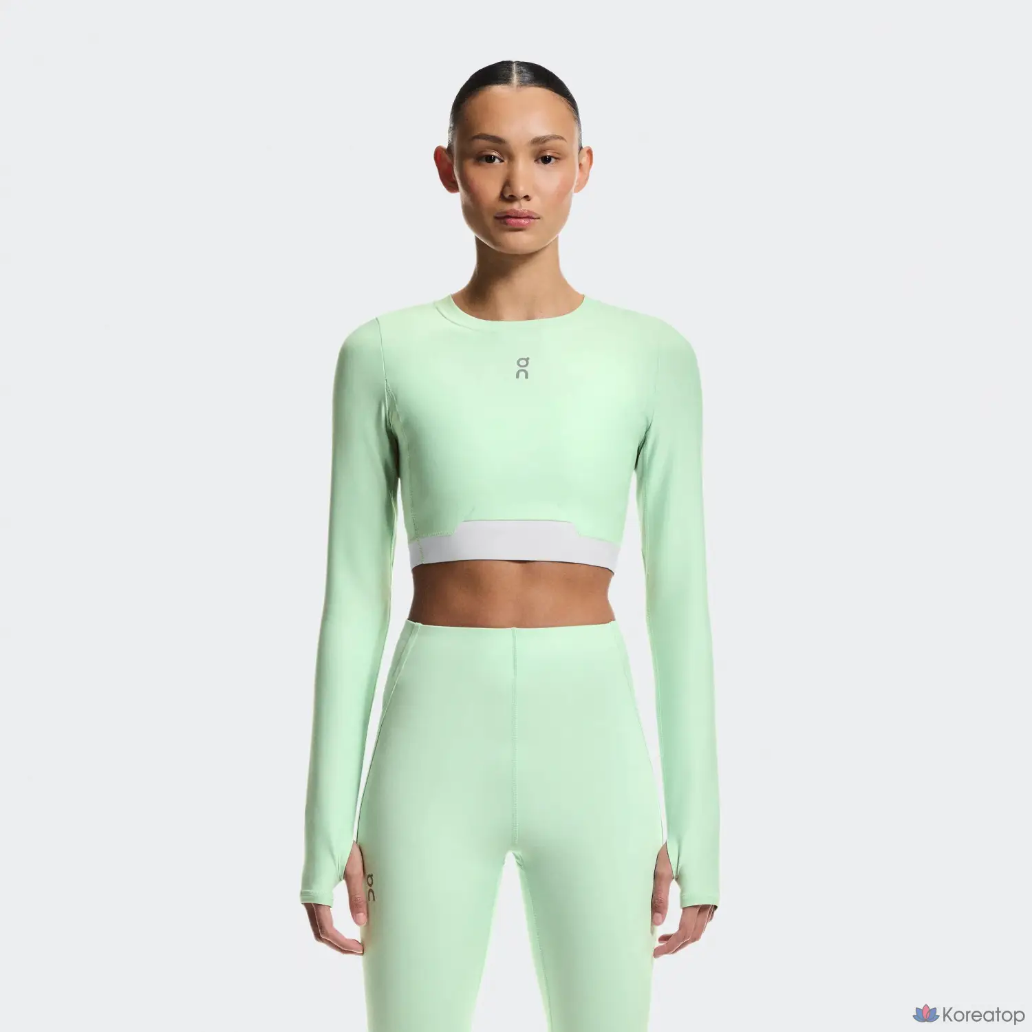 Кроп-лонгслив ON Train Long Sleeve Crop, фото 3