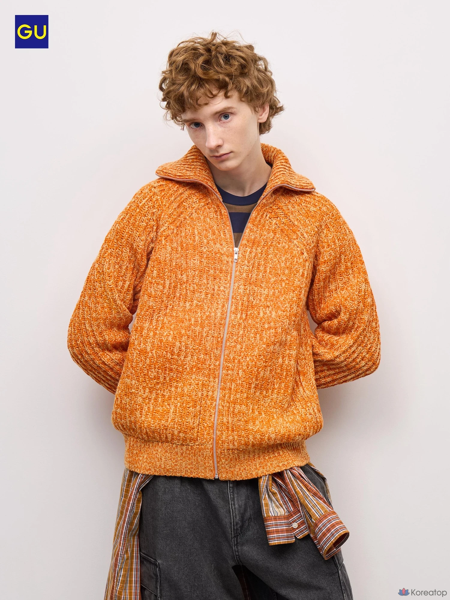 Кардиган Uniqlo Chunky Knit Full-Zip Jacket