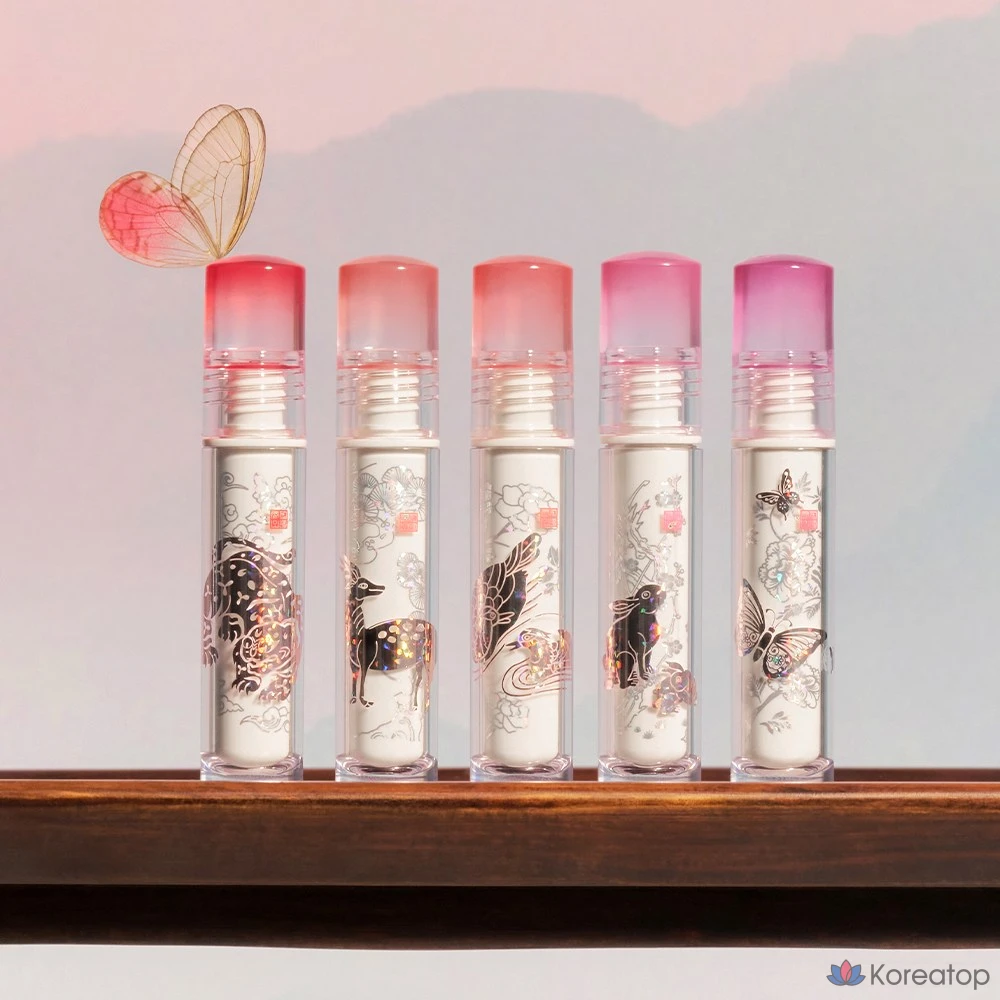 [НОВИНКА] Оттенок Clio Crystal Glam, 032 Court Circle Rabbit Pink [Королевское издание], 1 шт, фото 3