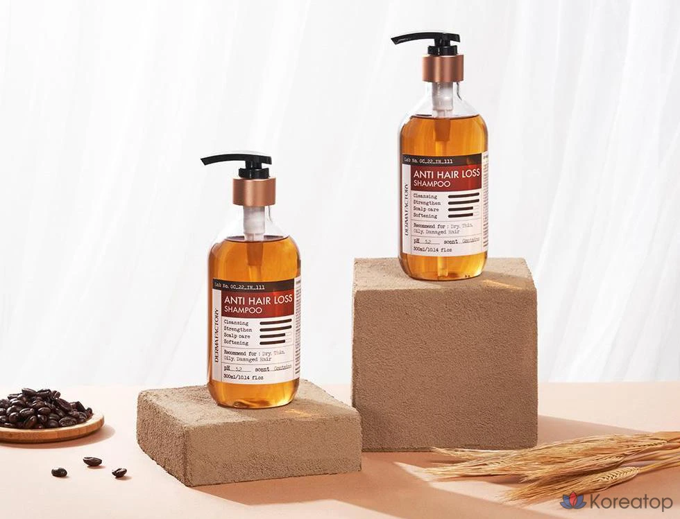 Шампунь против выпадения волос Derma Factory с пивными дрожжами, 300 мл, 1 шт.