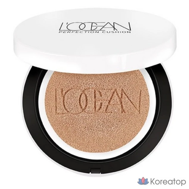 Тональный крем L'OCEAN Perfection King Cushion Foundation, 25 г, № 33 Капучино (CAPPUCCINO), 1 шт.